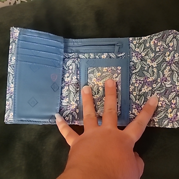 Vera Bradley Bags Vera Bradley Euro Wallet In Sloth Pattern Cotton